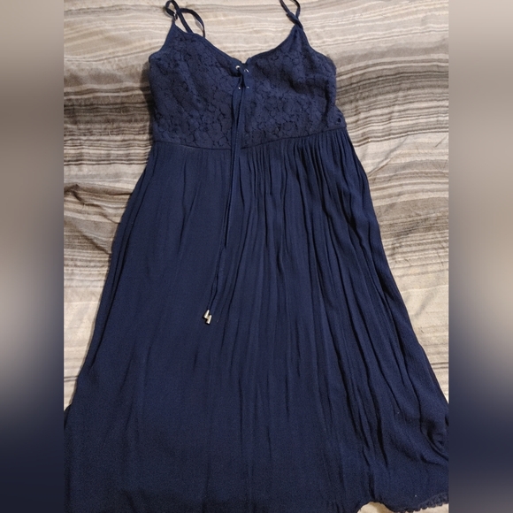 Navy Blue Dress - Picture 1 of 4